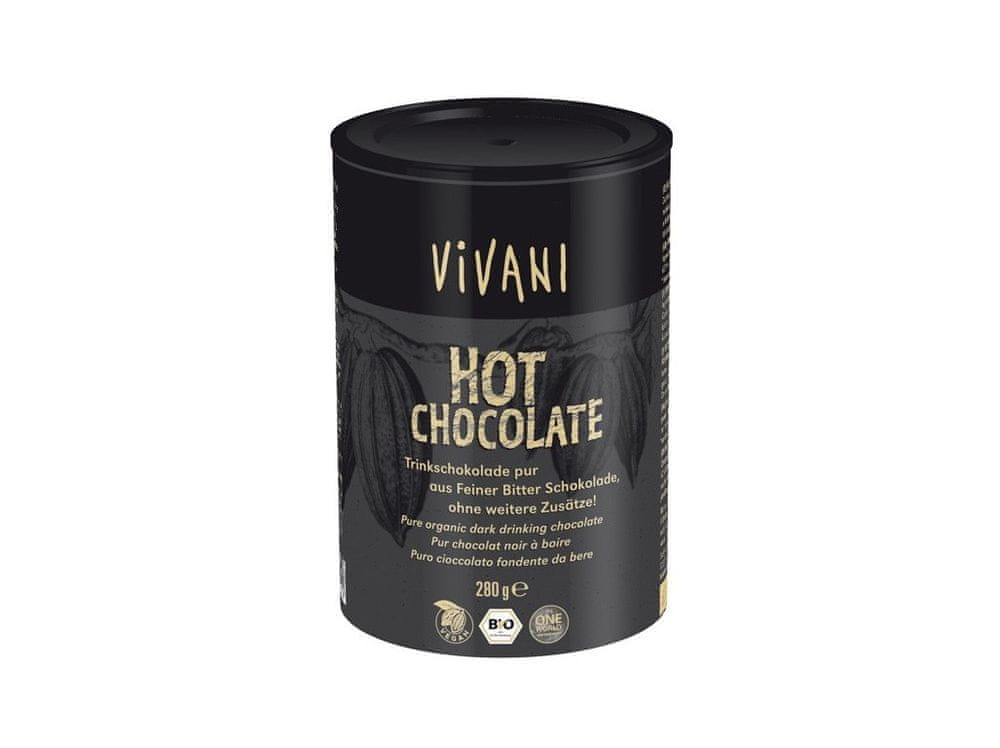 VIVANI Pravá horká čokoláda v bio kvalite 280g Vivani